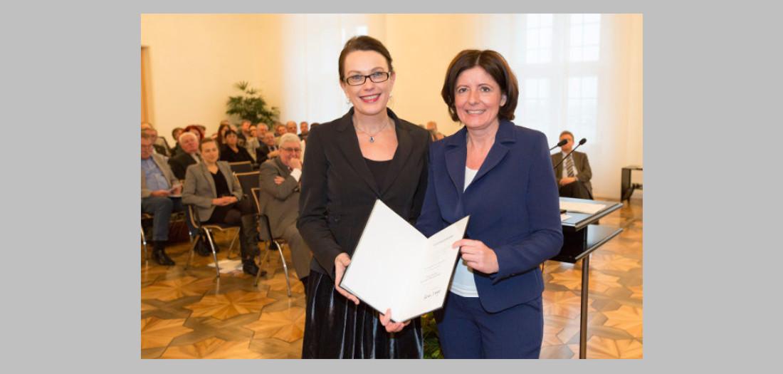 Prof Dr Claudine Moulin Awarded Order of Merit of Rhineland-Palatinate